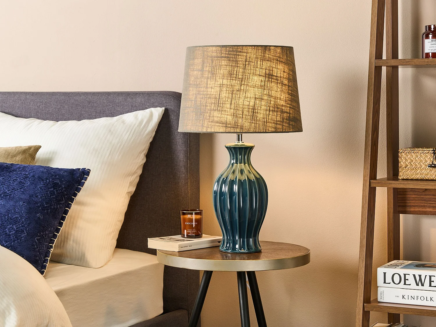 Lampe à poser SAMINA Céramique Vert