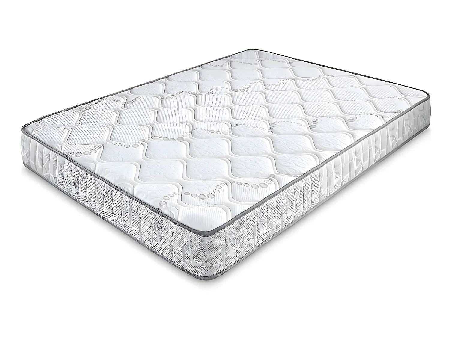 amuéblate online Venus Visco-elastisch matras, omkeerbaar (winter-zomer), hardheidsgraad medium tot hoog, dikte 25 cm, mijtdicht, antibacterieel en hypoallergeen, 150 x 200 cm