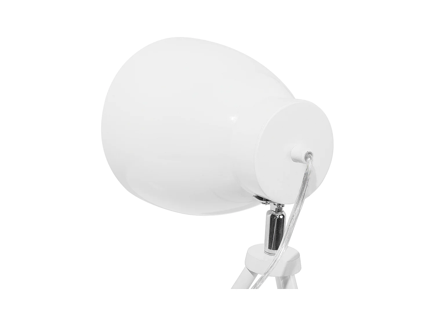 Lámpara de mesa TAMEGA ajustable Metal Blanco