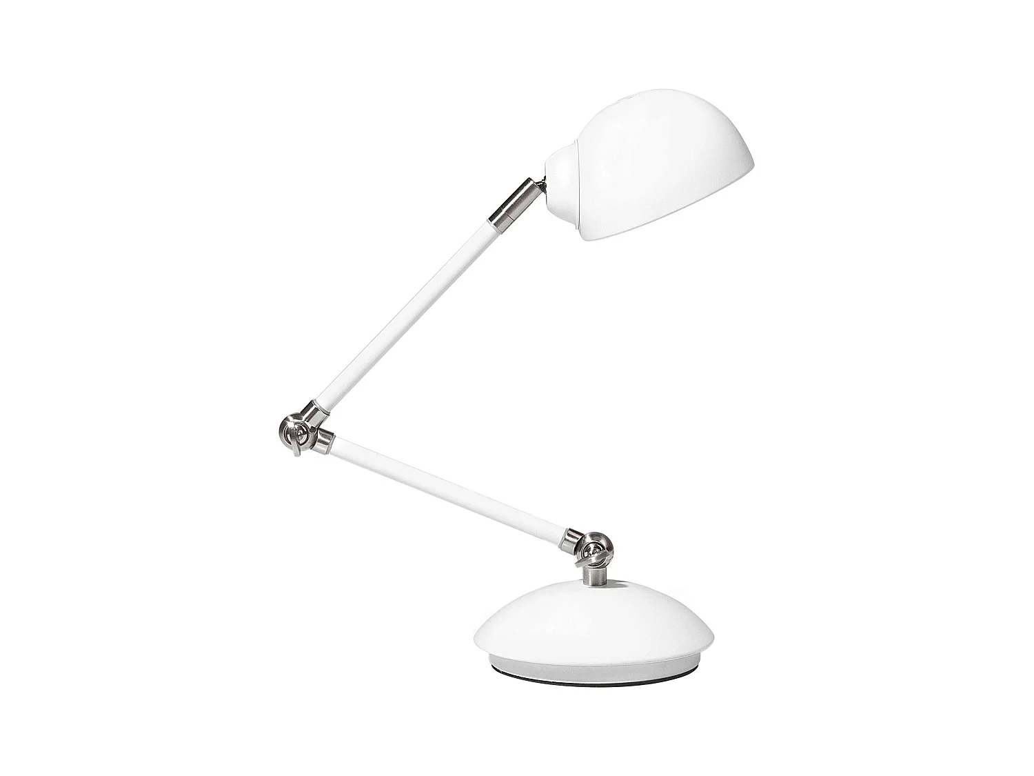 Lampe de bureau HELMAND Réglable Métal Blanc