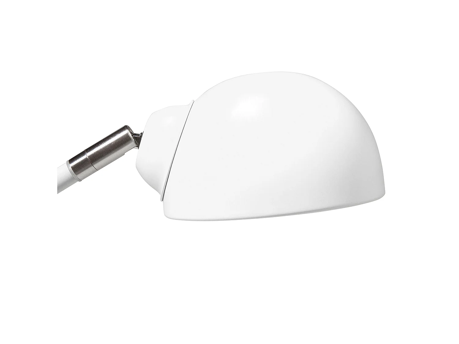 Schreibtischlampe HELMAND verstellbar Metall Weiss