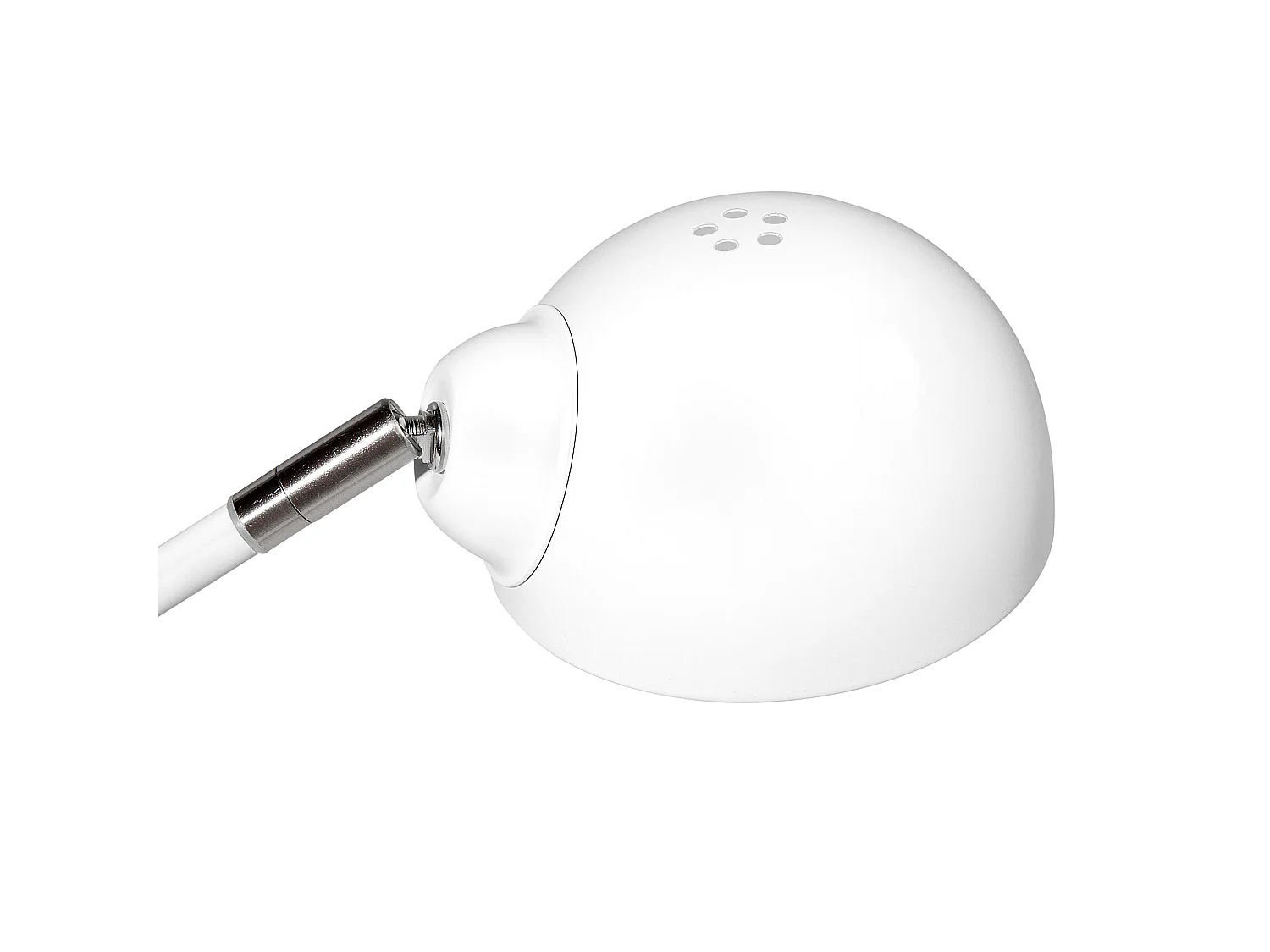 Lampada da scrivania HELMAND Regolabile Metallo Bianco