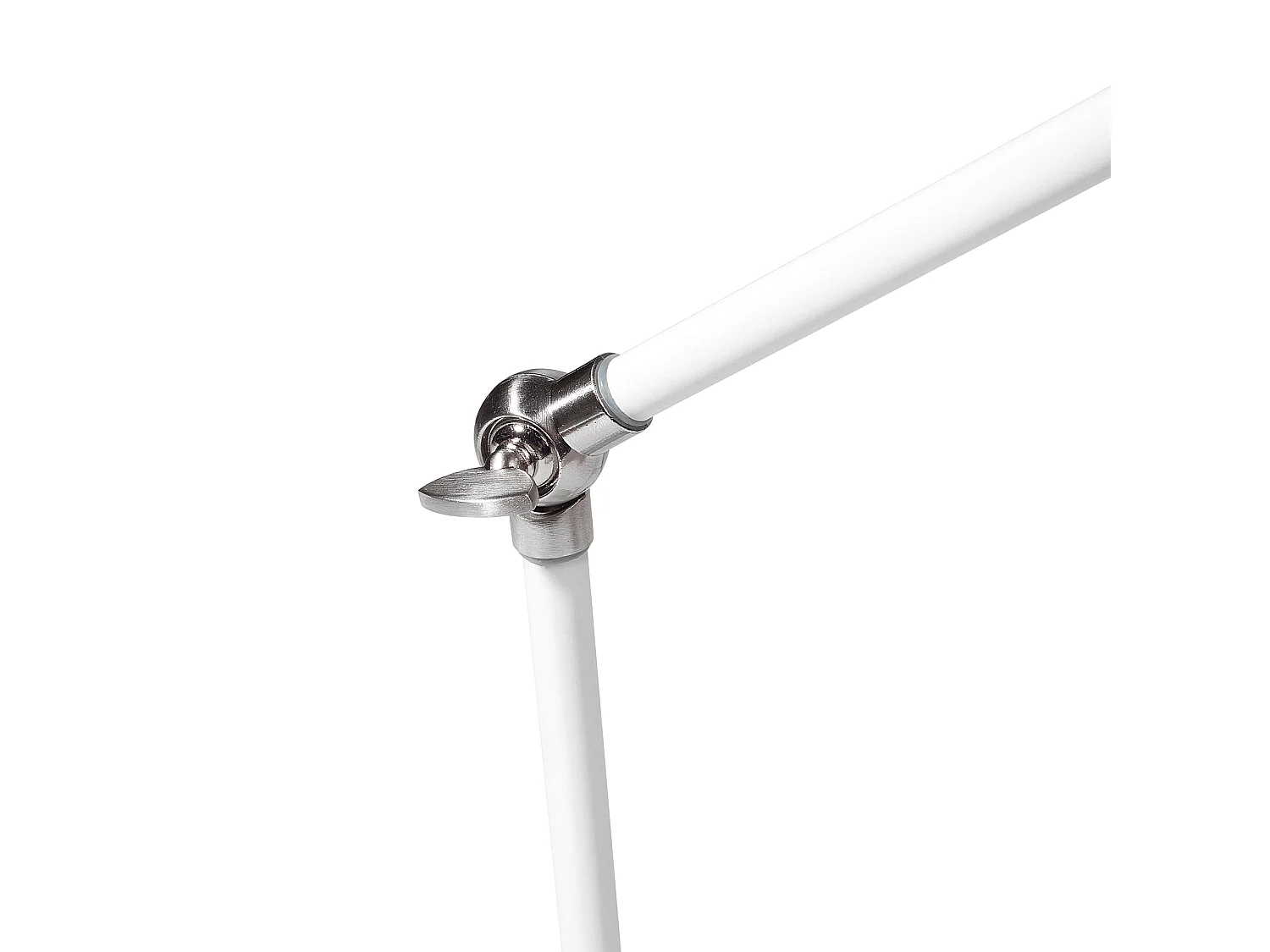 Schreibtischlampe HELMAND verstellbar Metall Weiss