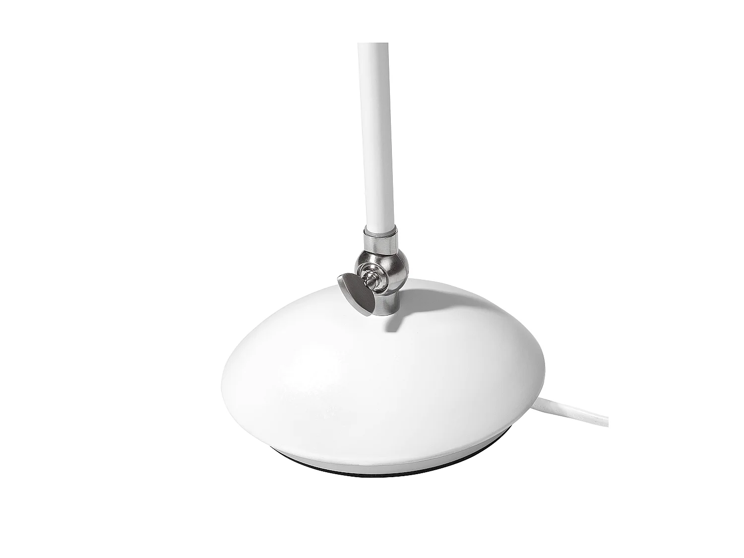 Schreibtischlampe HELMAND verstellbar Metall Weiss