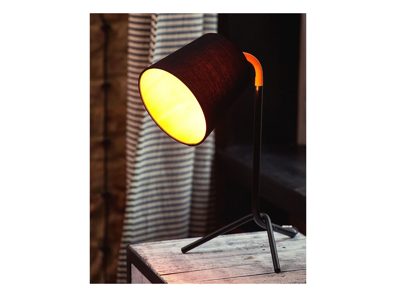 Lampa biurkowa MOOKI Regulowana Metal Czarny