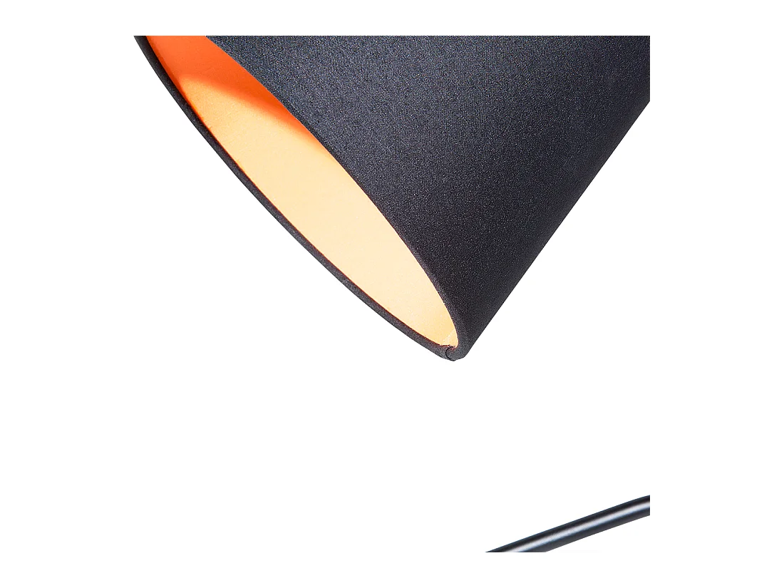 Lampa biurkowa MOOKI Regulowana Metal Czarny