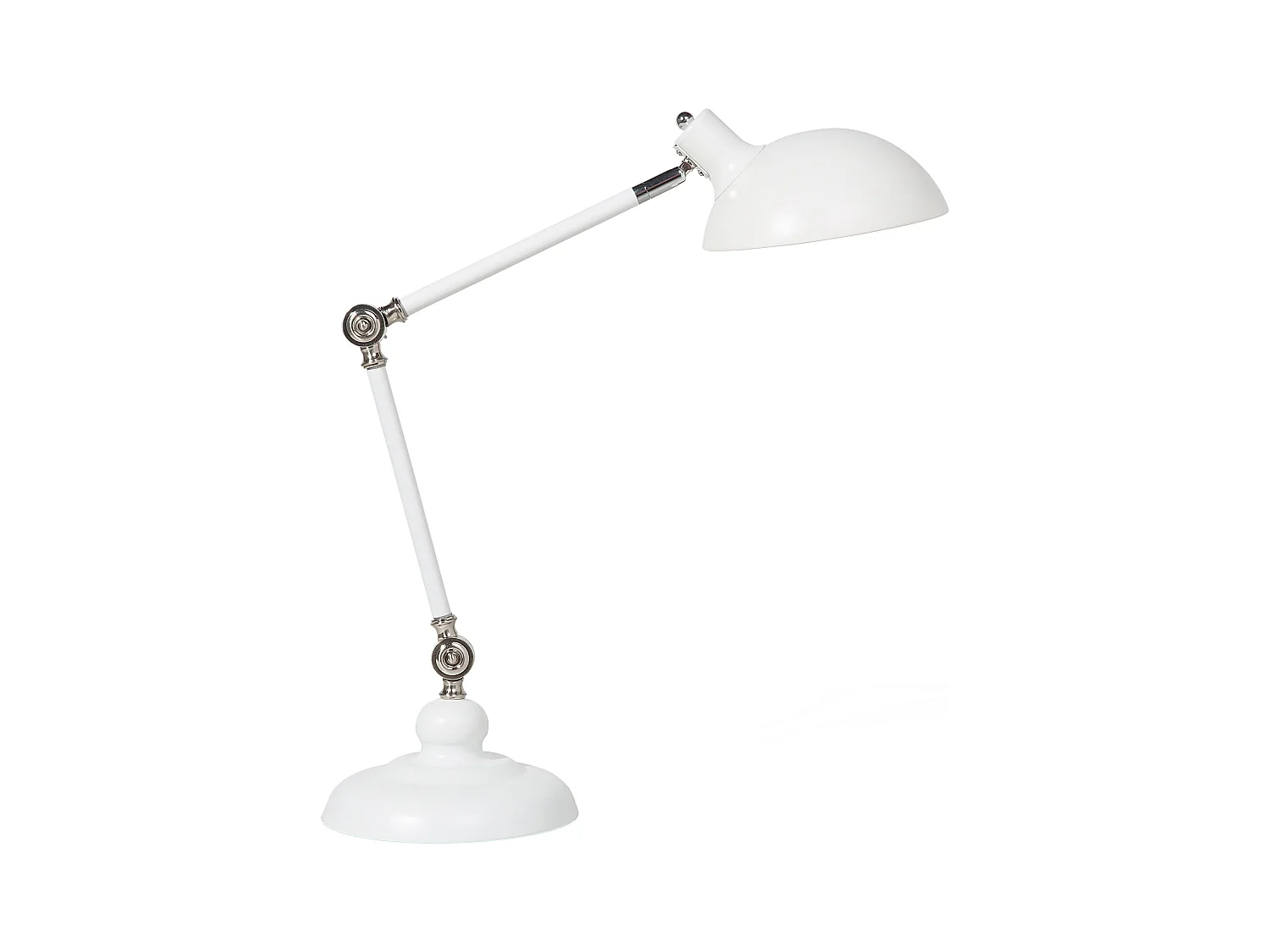 Lampe de bureau MERAMEC Réglable Métal Blanc