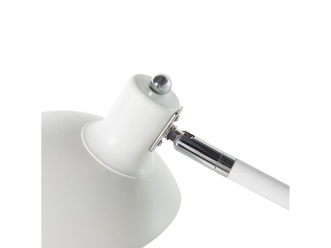 Lampe de bureau MERAMEC Réglable Métal Blanc