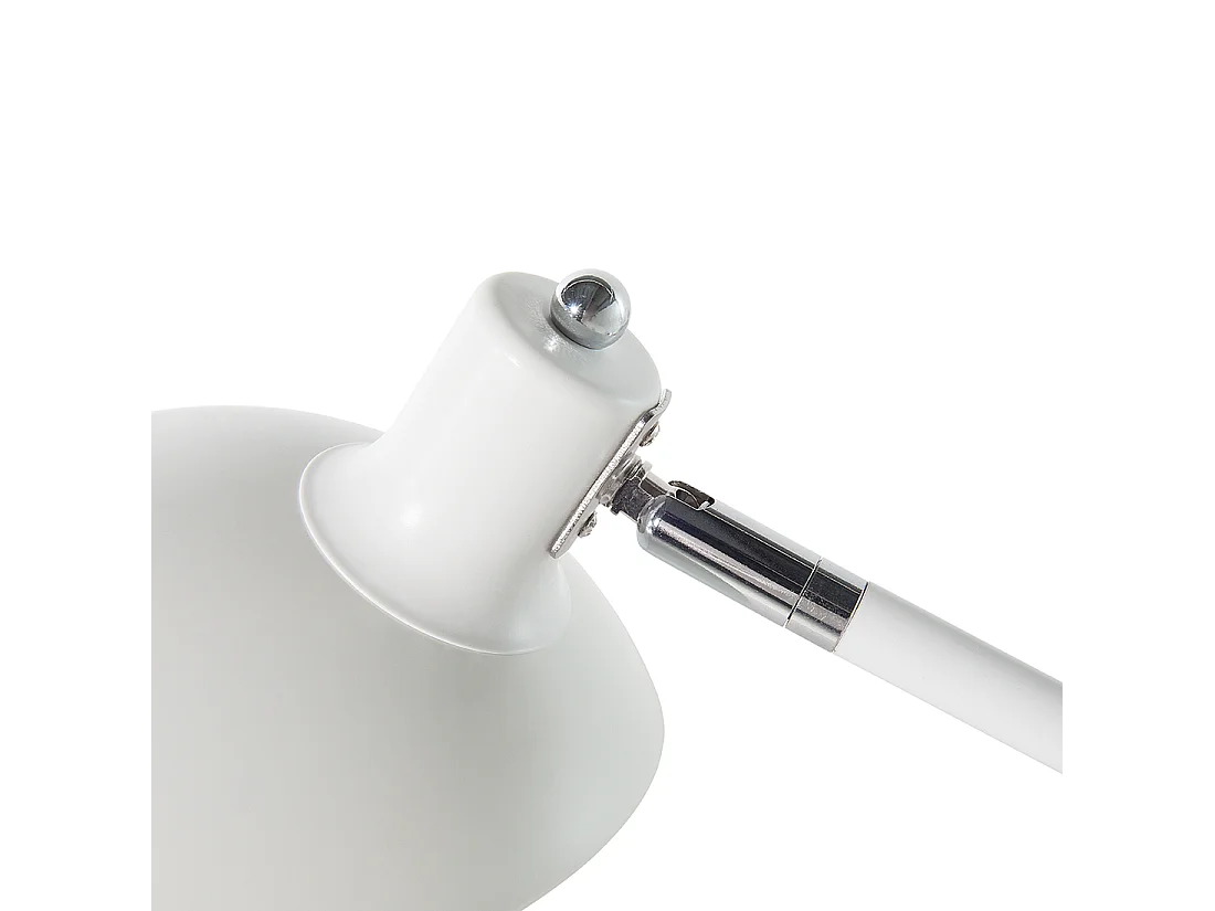 Bureaulamp MERAMEC Verstelbaar Metaal Wit