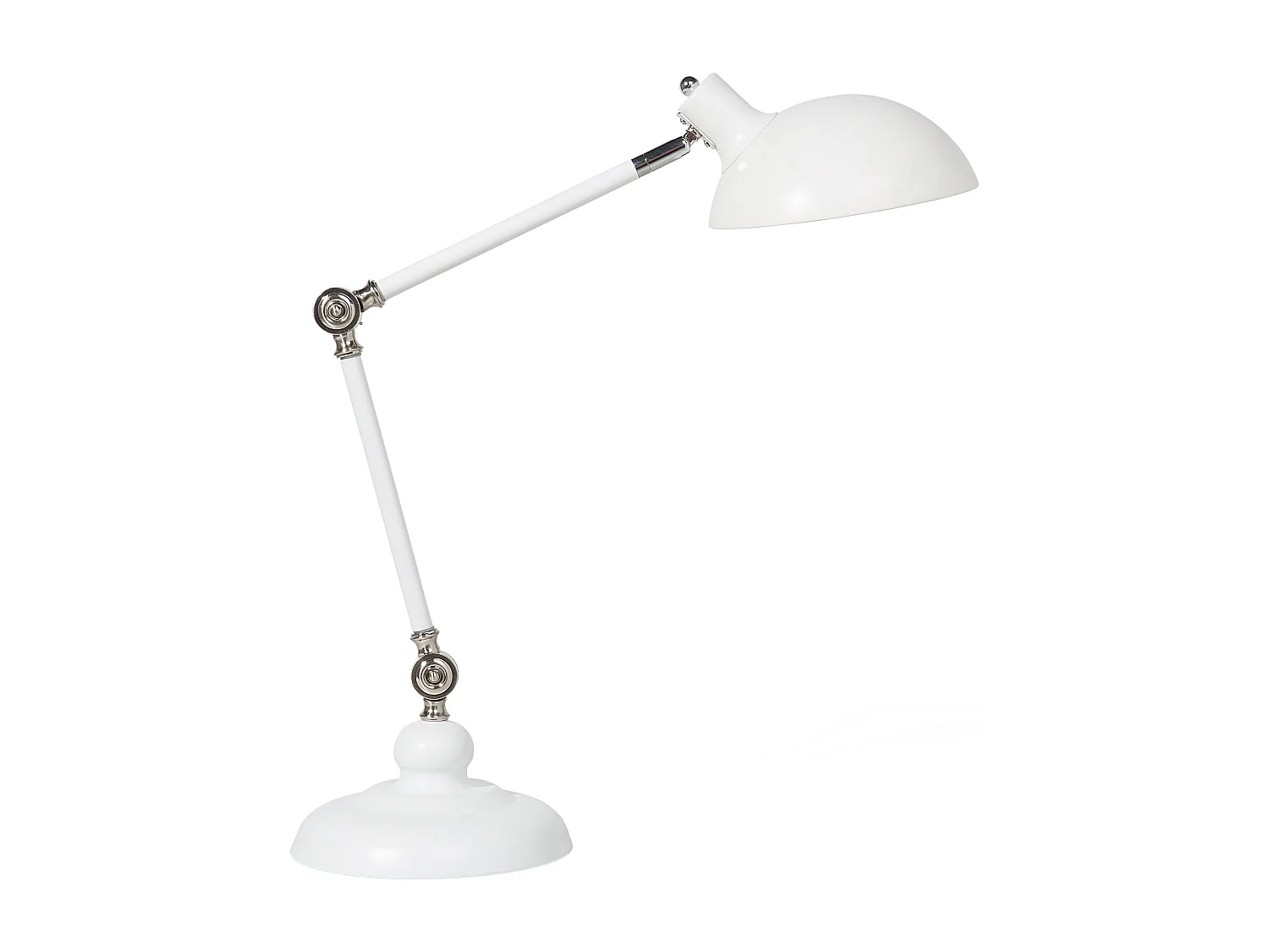 Lampe de bureau MERAMEC Réglable Métal Blanc