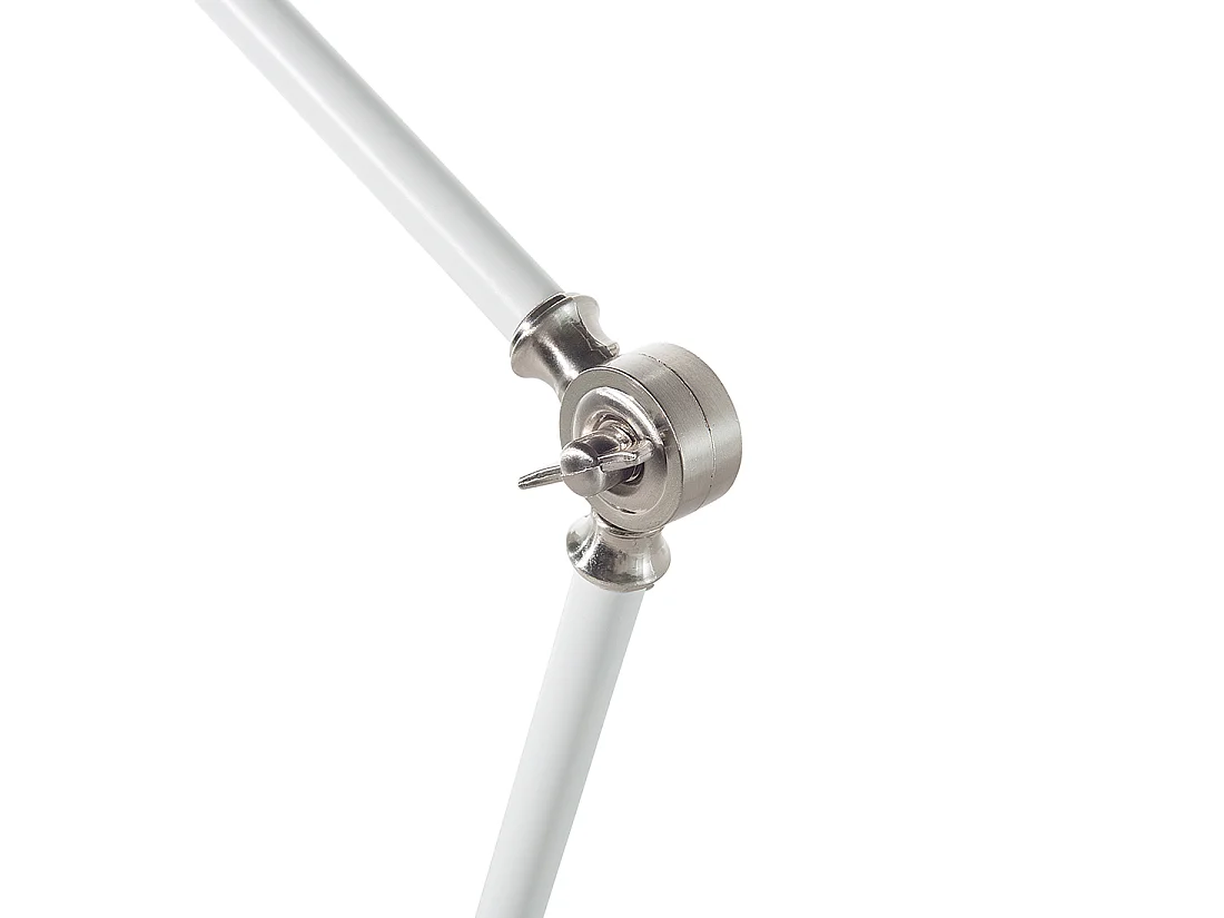 Lampe de bureau MERAMEC Réglable Métal Blanc