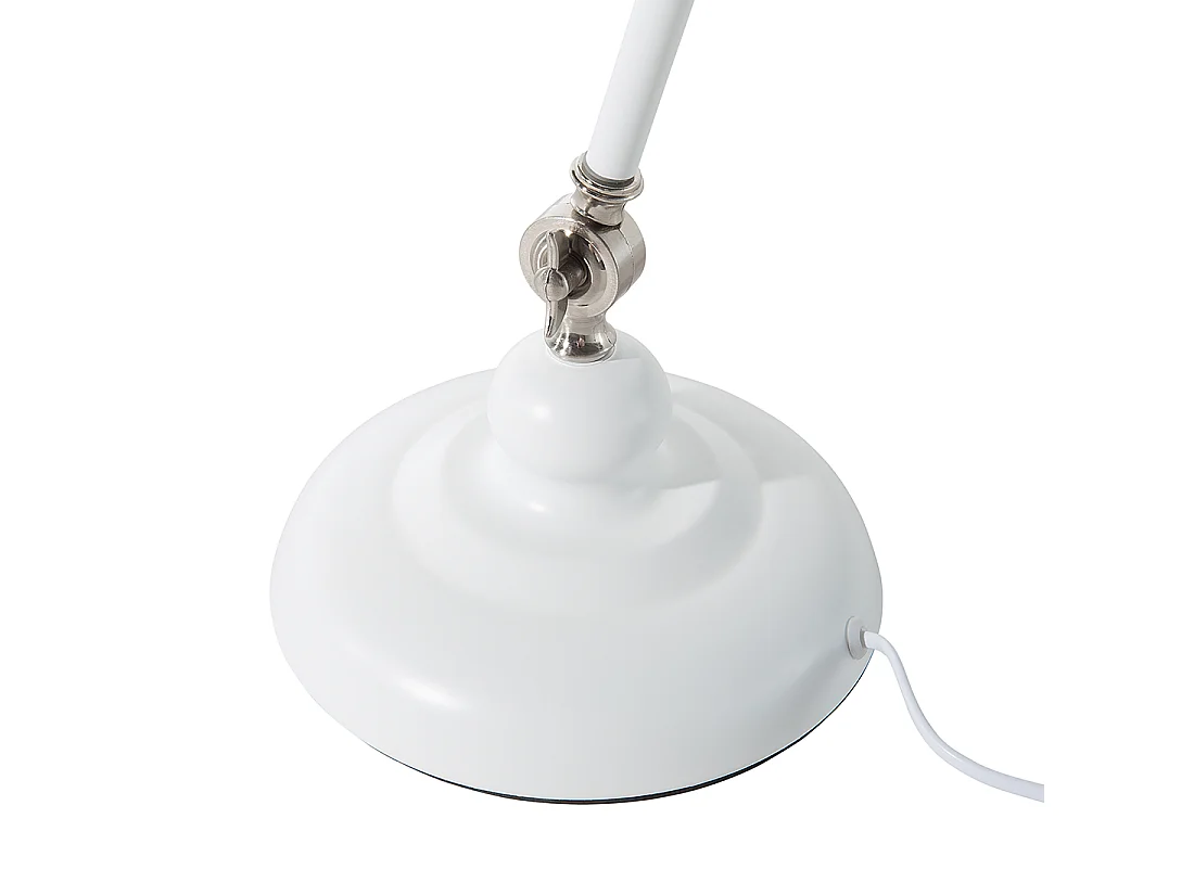 Lampe de bureau MERAMEC Réglable Métal Blanc