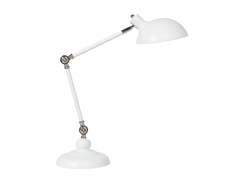 Bureaulamp MERAMEC Verstelbaar Metaal Wit