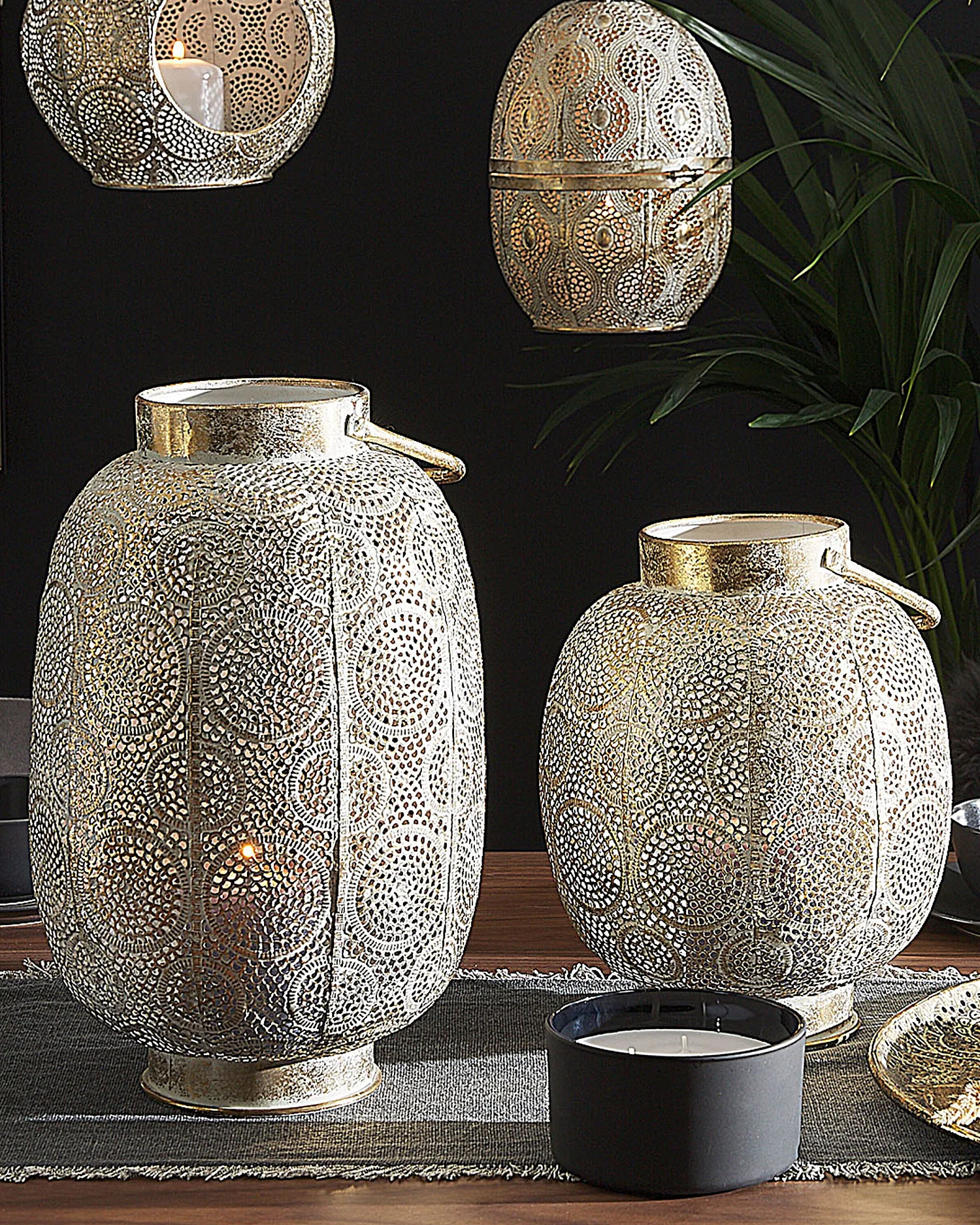 Lantaarn LANTAU Metaal 30 cm Goud