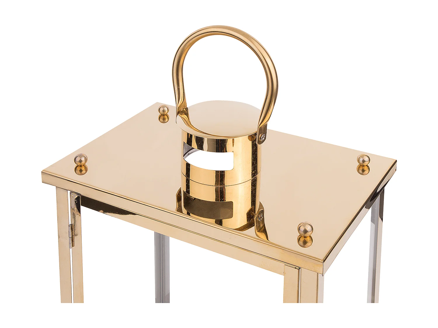 Lanterne TENERIFE Métal 49 cm Laiton