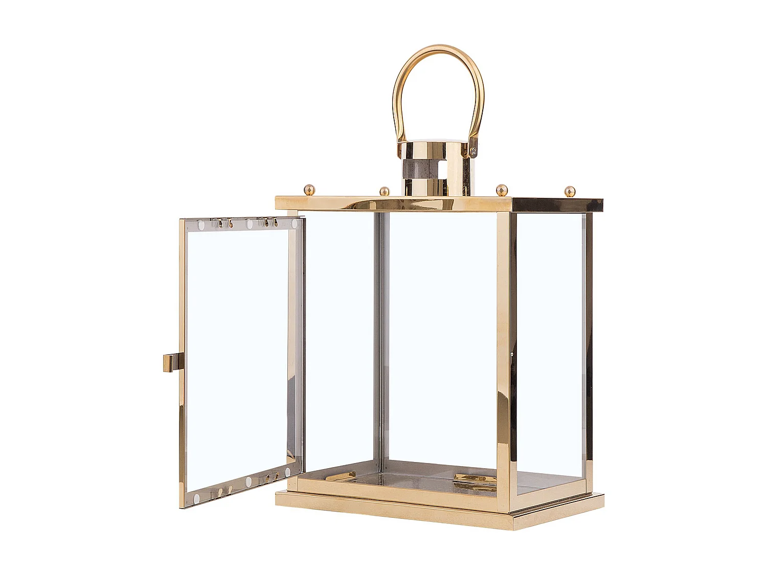 Lanterne TENERIFE Métal 49 cm Laiton