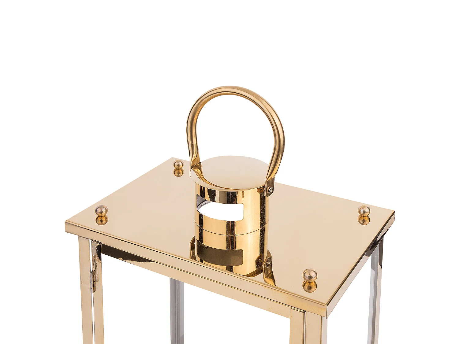 Lanterne TENERIFE Métal 49 cm Laiton