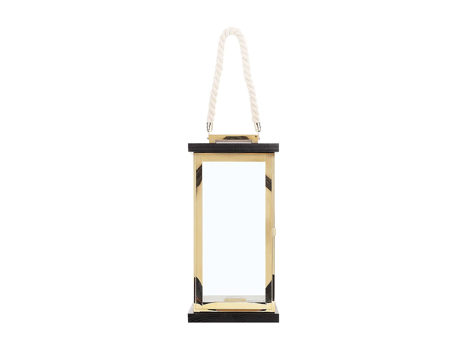 Lanterne de jardin Lanterne BORNEO Métal 41 cm Laiton