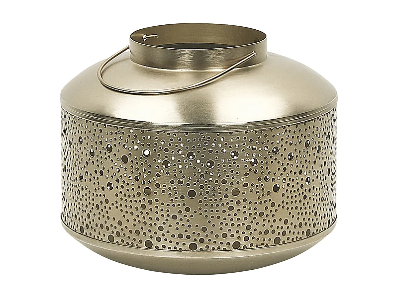 Lanterne CORFU Métal 22 cm Doré