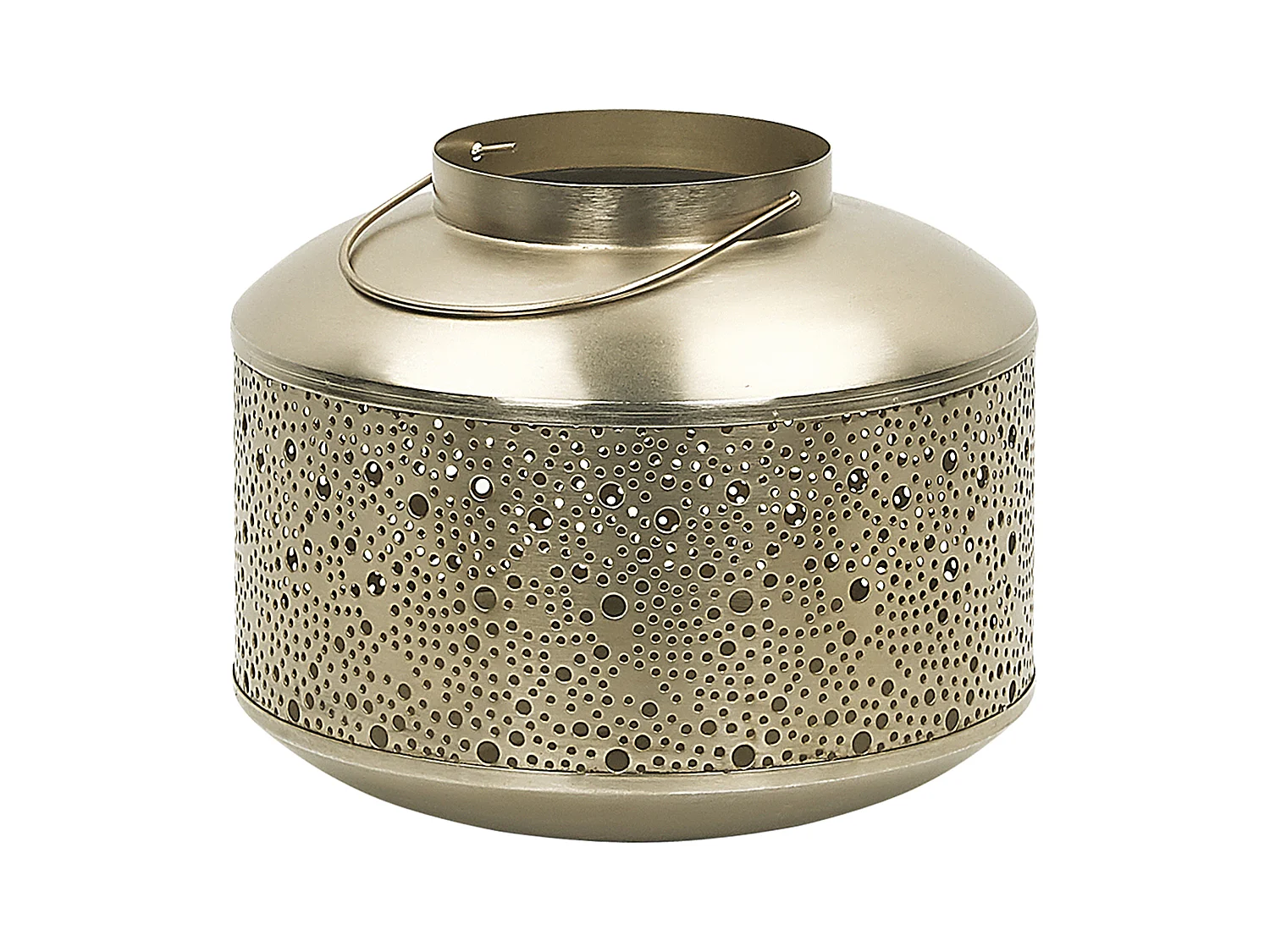 Lantaarn CORFU Metaal 22 cm Goud