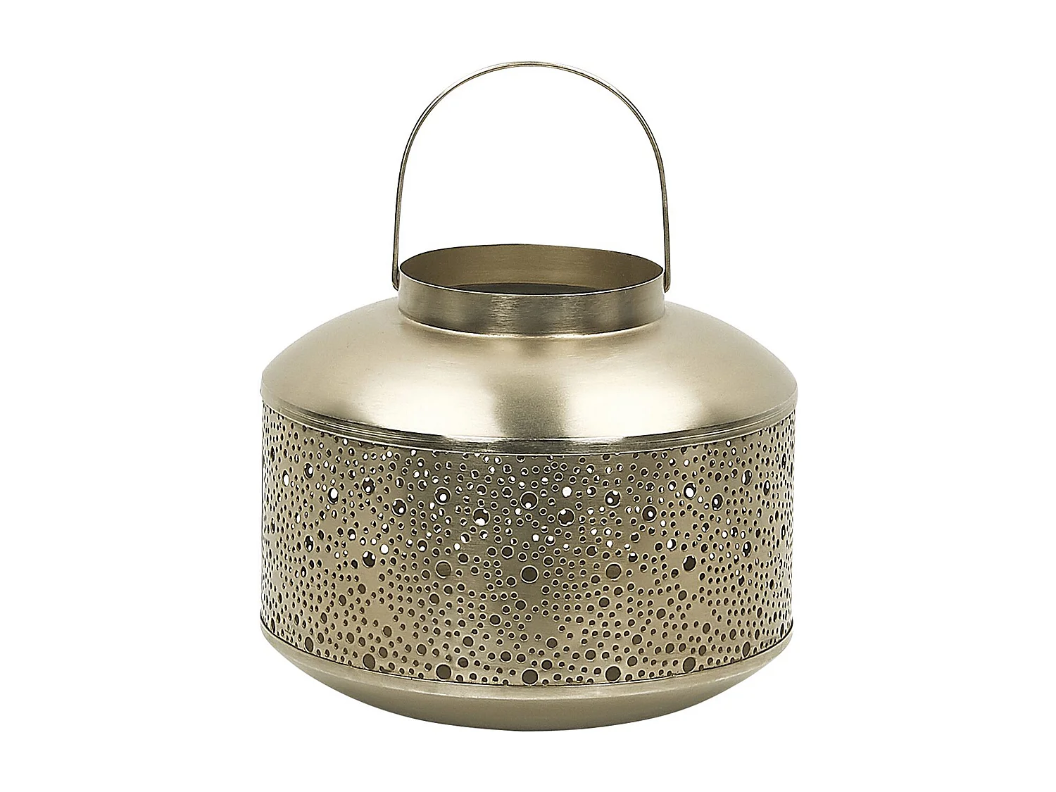 Lanterna CORFU Metal 22 cm Dourado