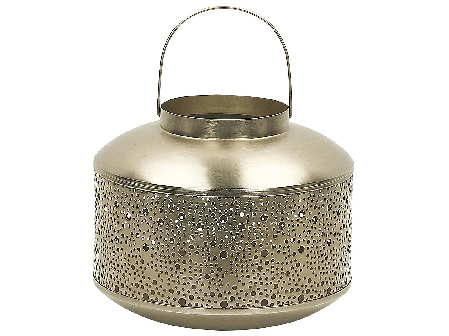 Lanterne CORFU Métal 22 cm Doré