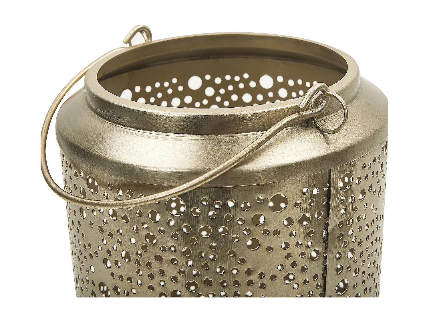 Lantaarn CORFU Metaal 25 cm Goud