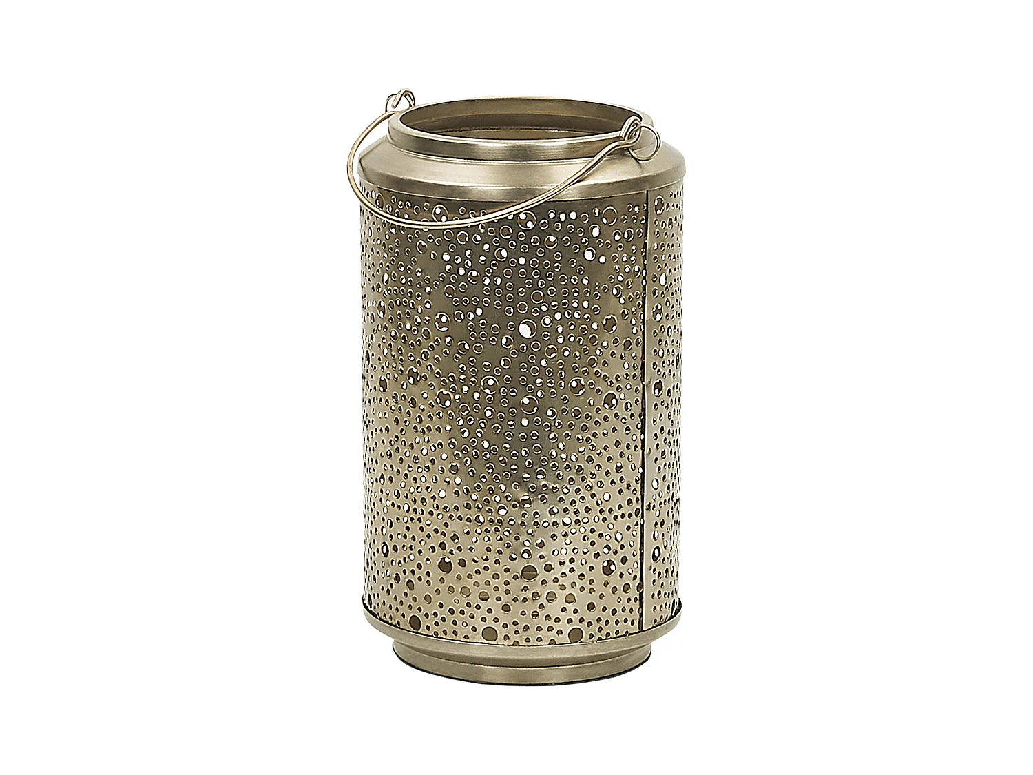 Lanterne CORFU Métal 25 cm Doré