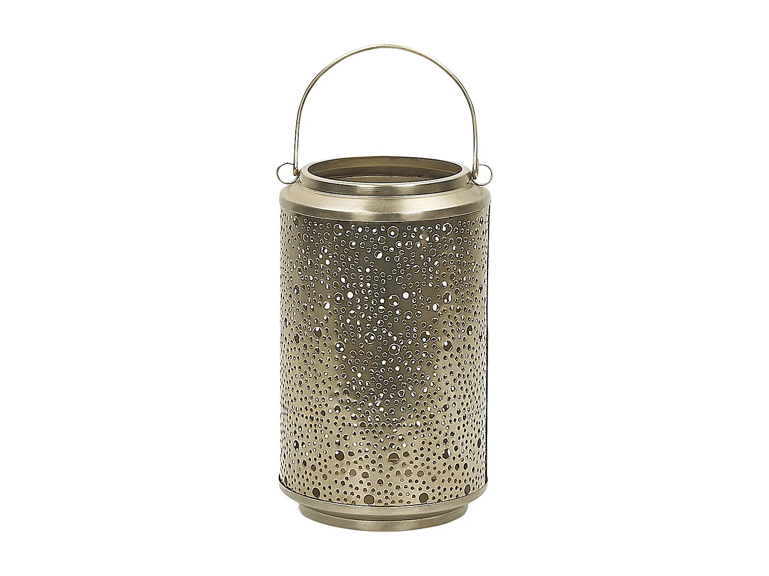 Lanterne CORFU Métal 25 cm Doré