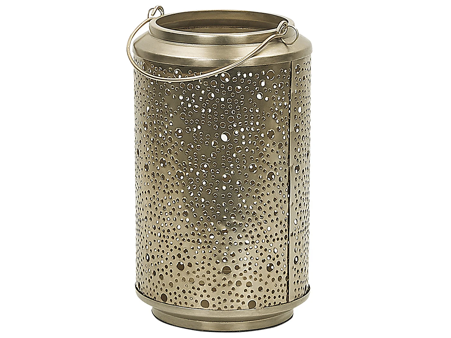 Lanterne CORFU Métal 25 cm Doré