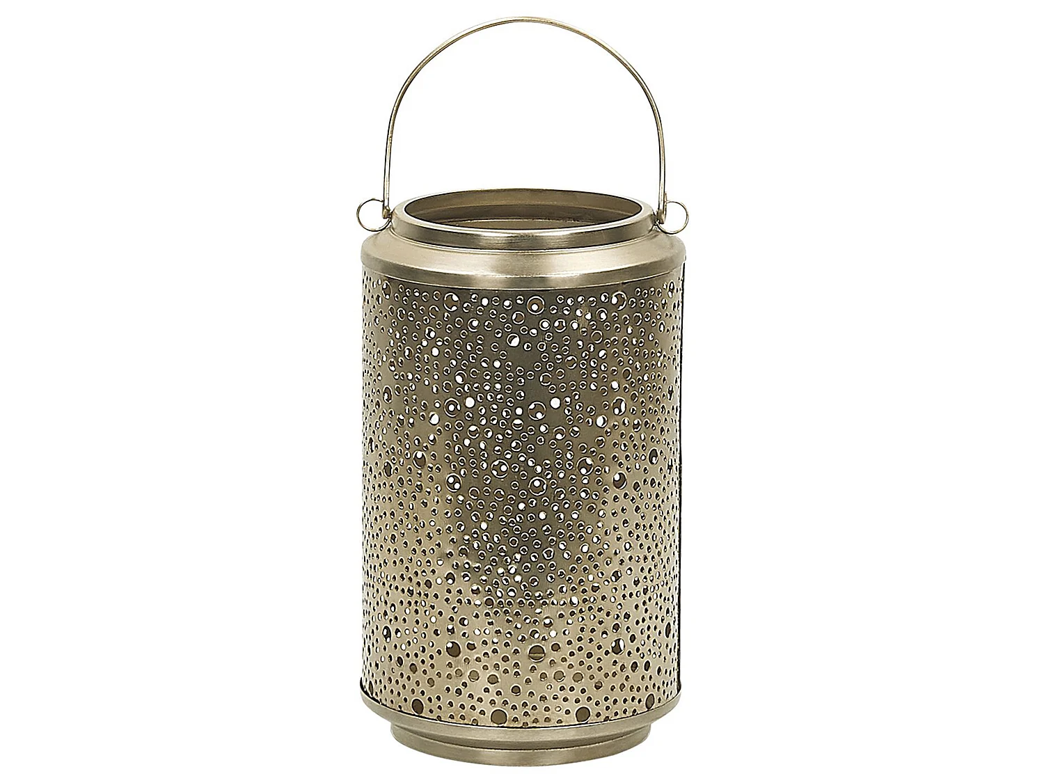 Lanterne CORFU Métal 25 cm Doré