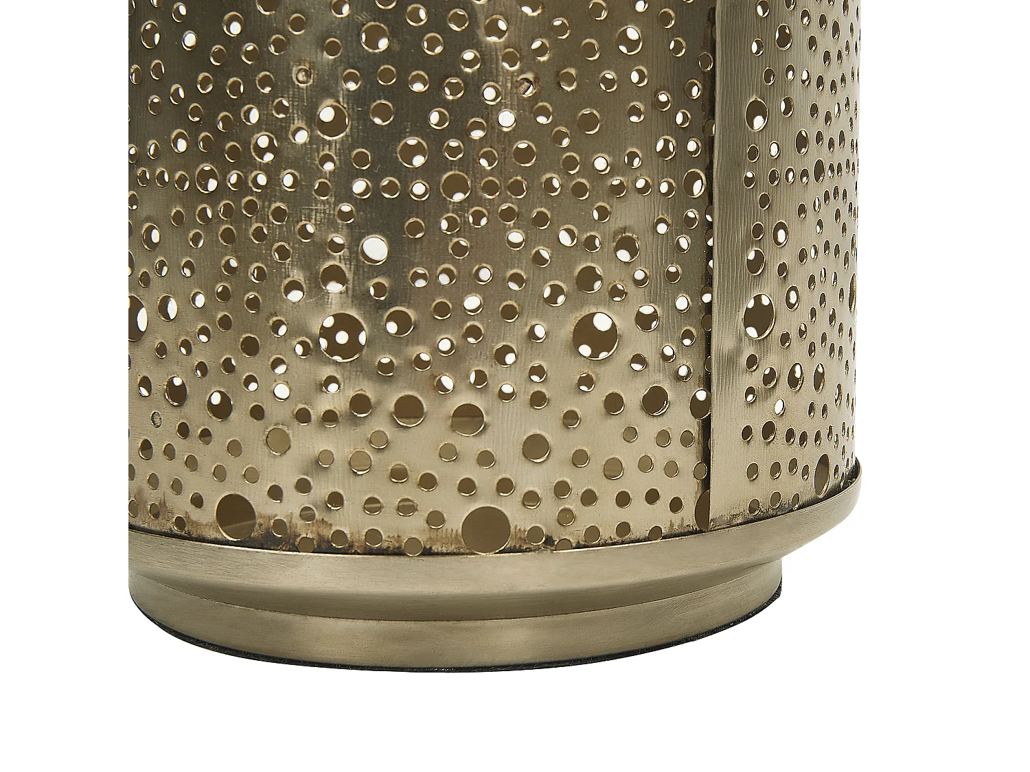 Lanterne CORFU Métal 25 cm Doré