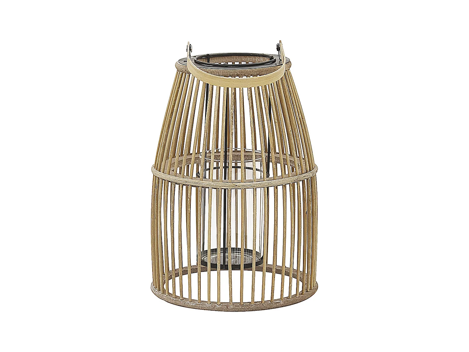 Lanterne HOSTE Bambou 32 cm Beige