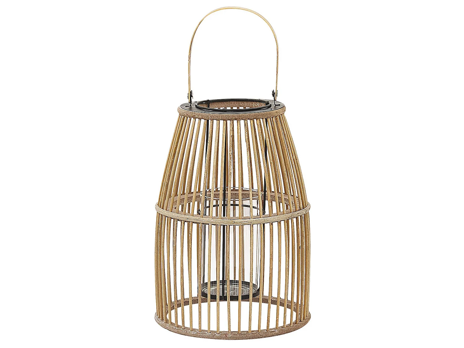 Lanterne HOSTE Bambou 32 cm Beige