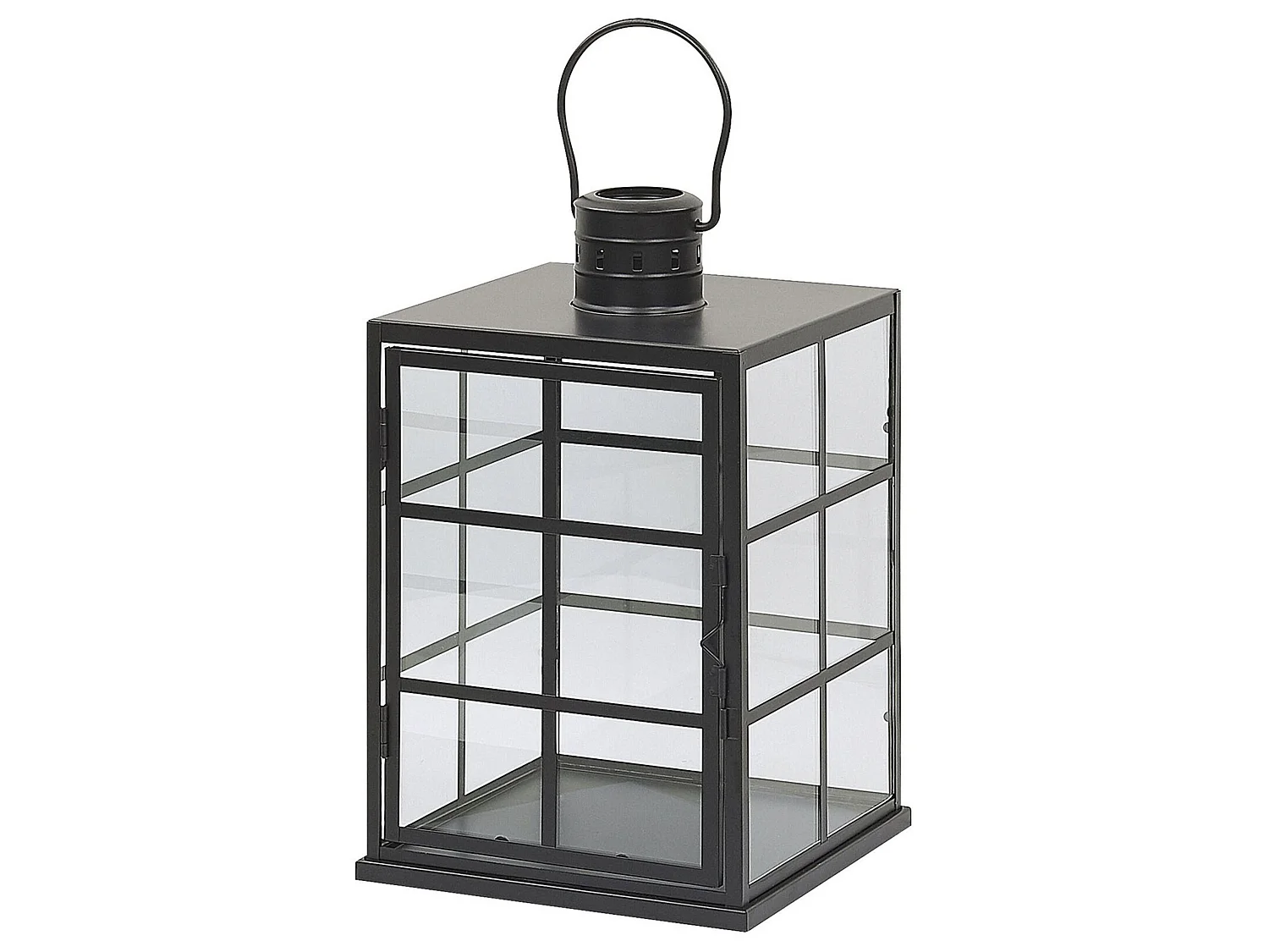 Laterne BINTAN Metall 33 cm Schwarz
