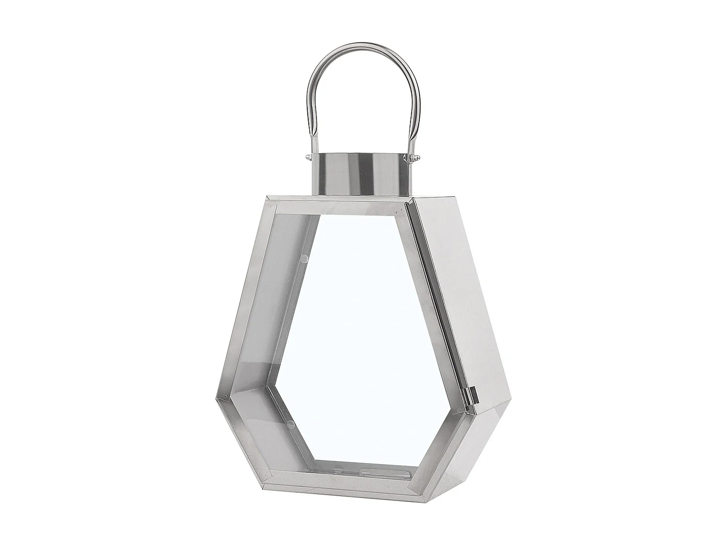 Lanterne CORSICA Acier inox 46 cm Argenté