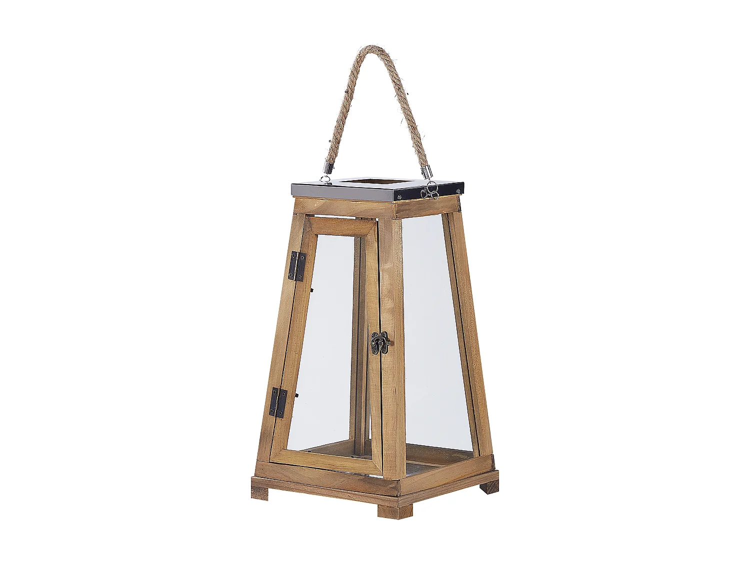 Lantaarn PULAU Hout 39 cm Bruin