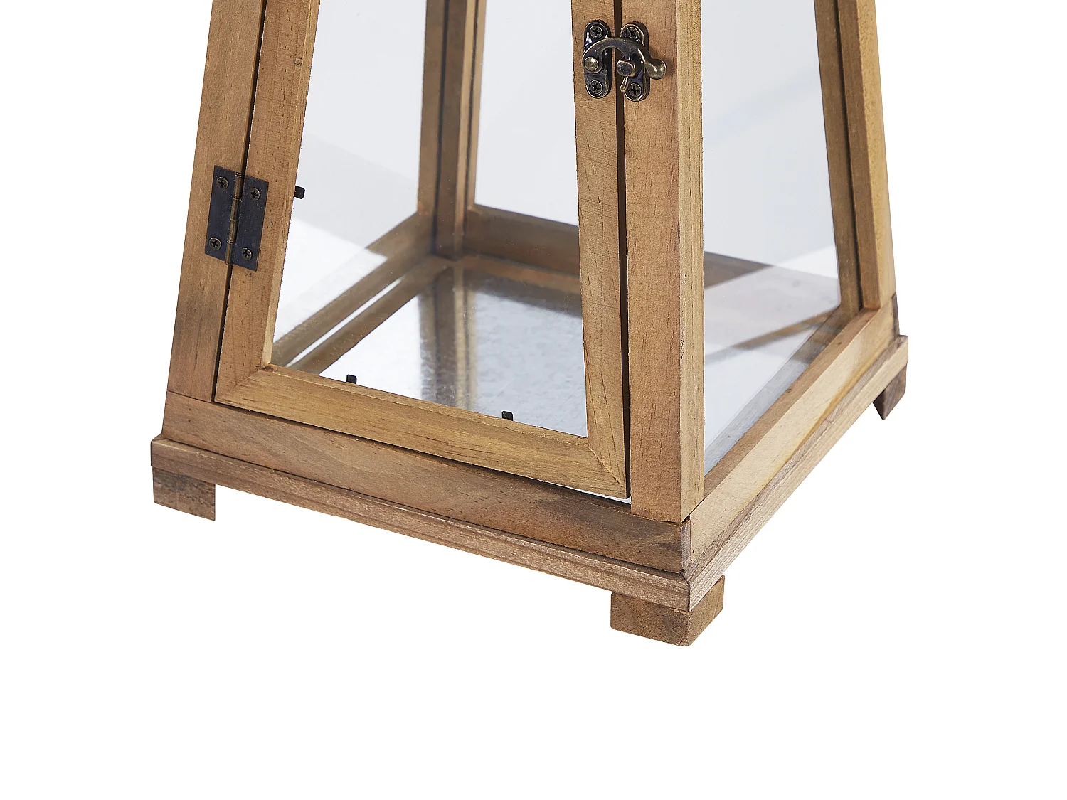 Lantaarn PULAU Hout 39 cm Bruin