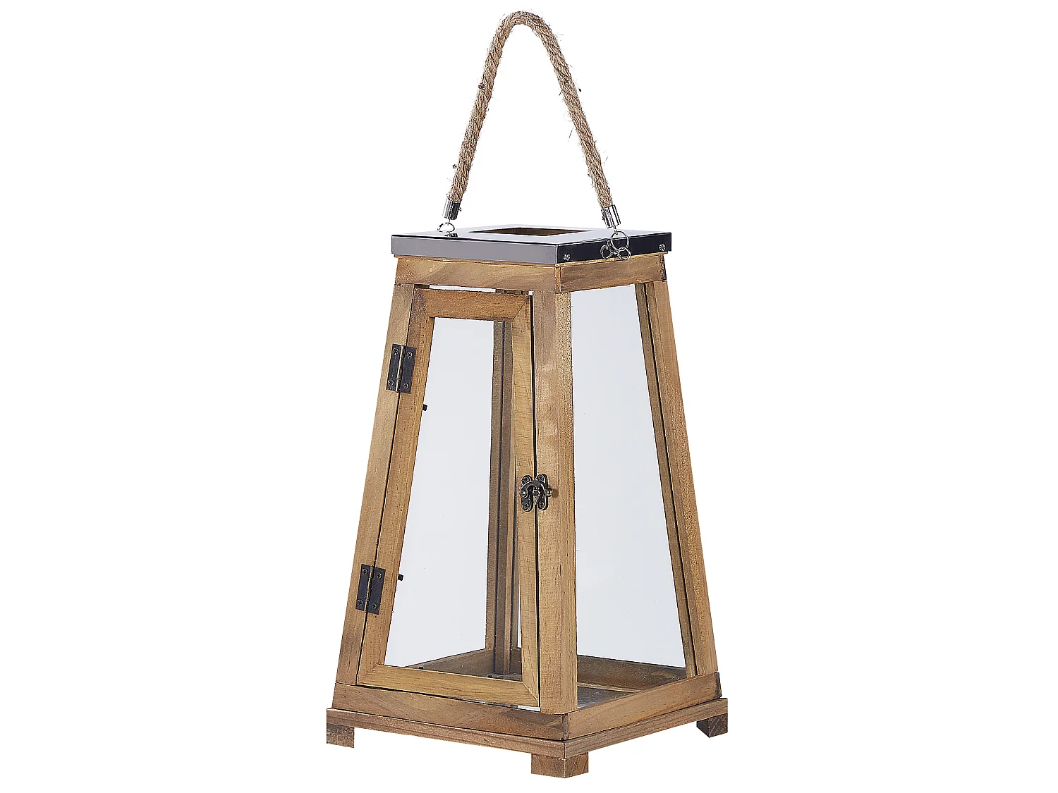 Lantaarn PULAU Hout 39 cm Bruin