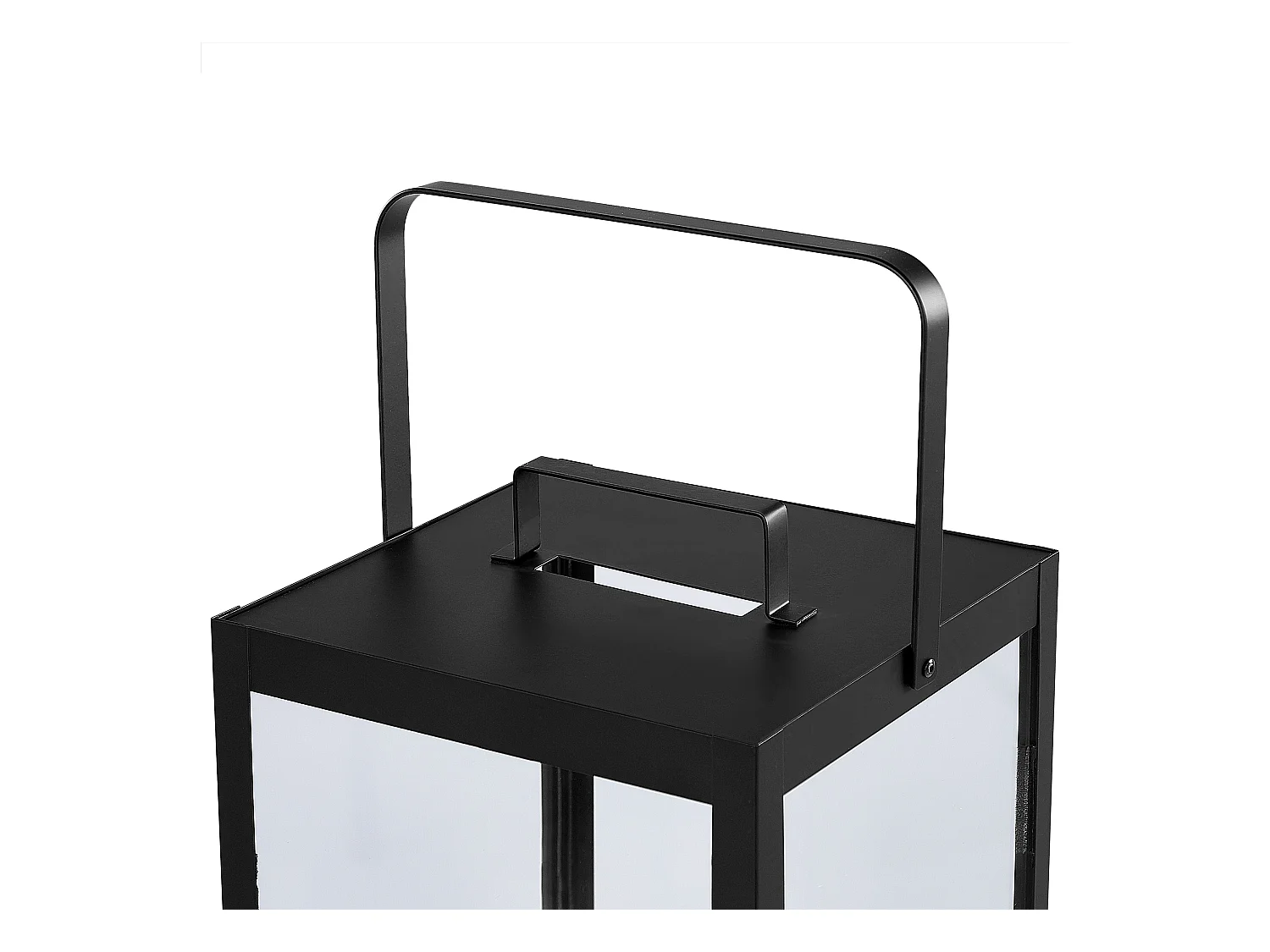 Lanterne LEPAR Métal 30 cm Noir