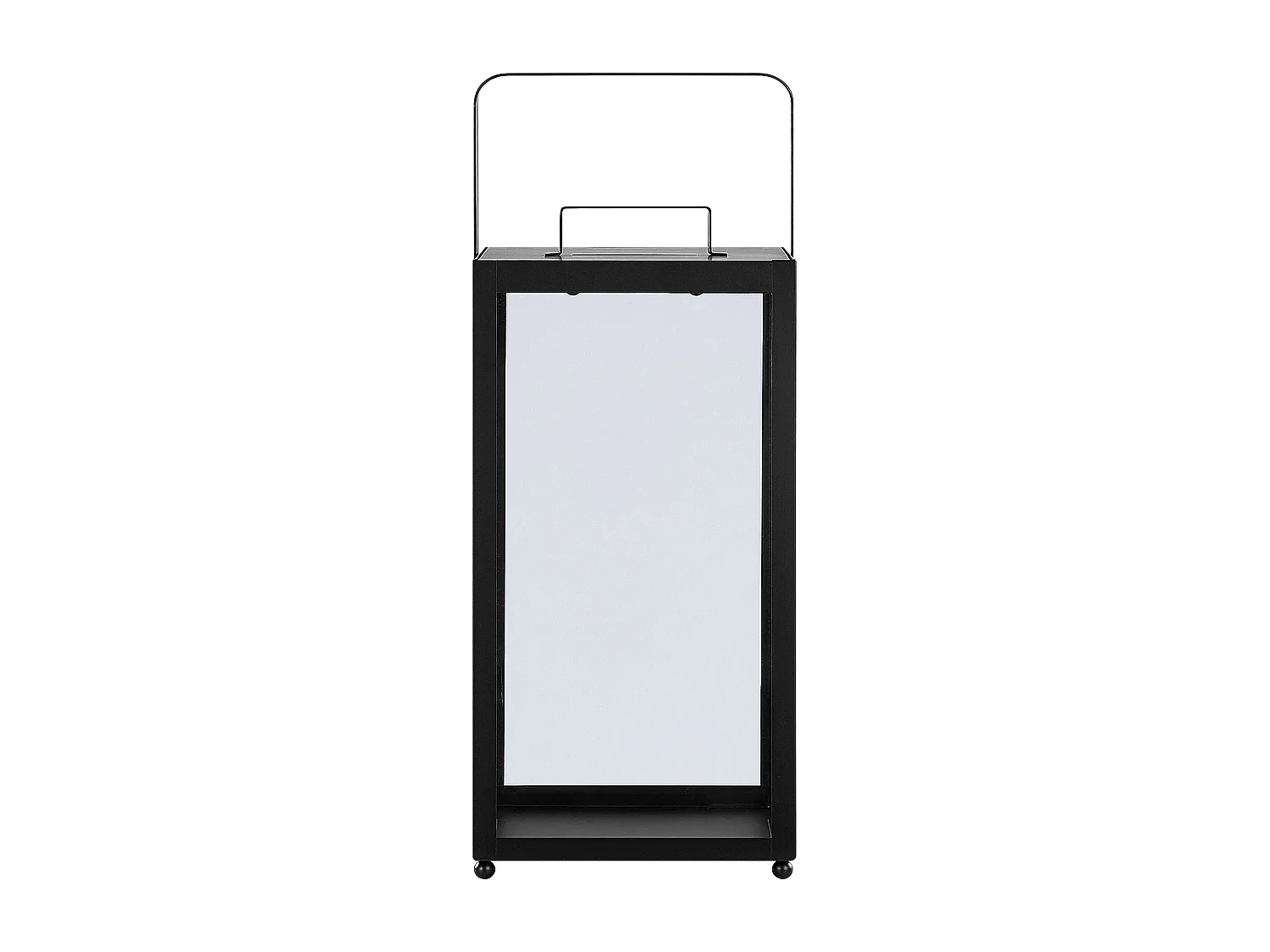 Lantaarn LEPAR Metaal 30 cm Zwart