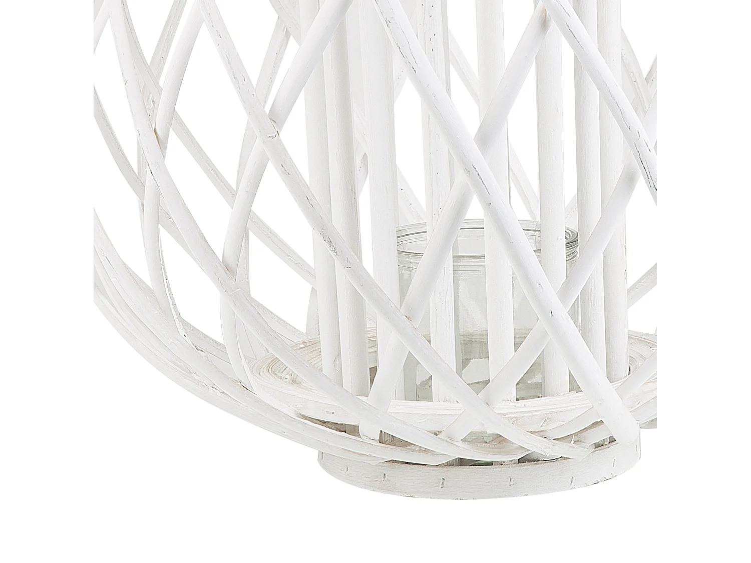 Lanterna SAMOA Legno 41 cm Bianco