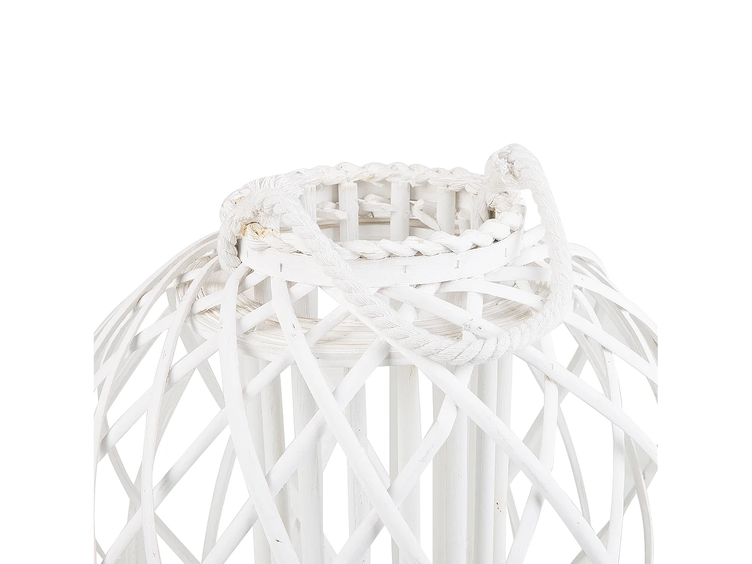 Lanterna SAMOA Legno 41 cm Bianco