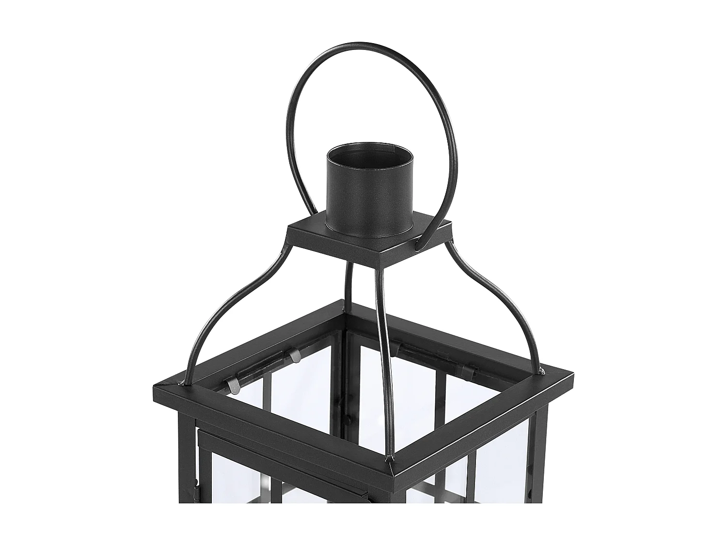 Lanterna CLARA Metal 52 cm Preto