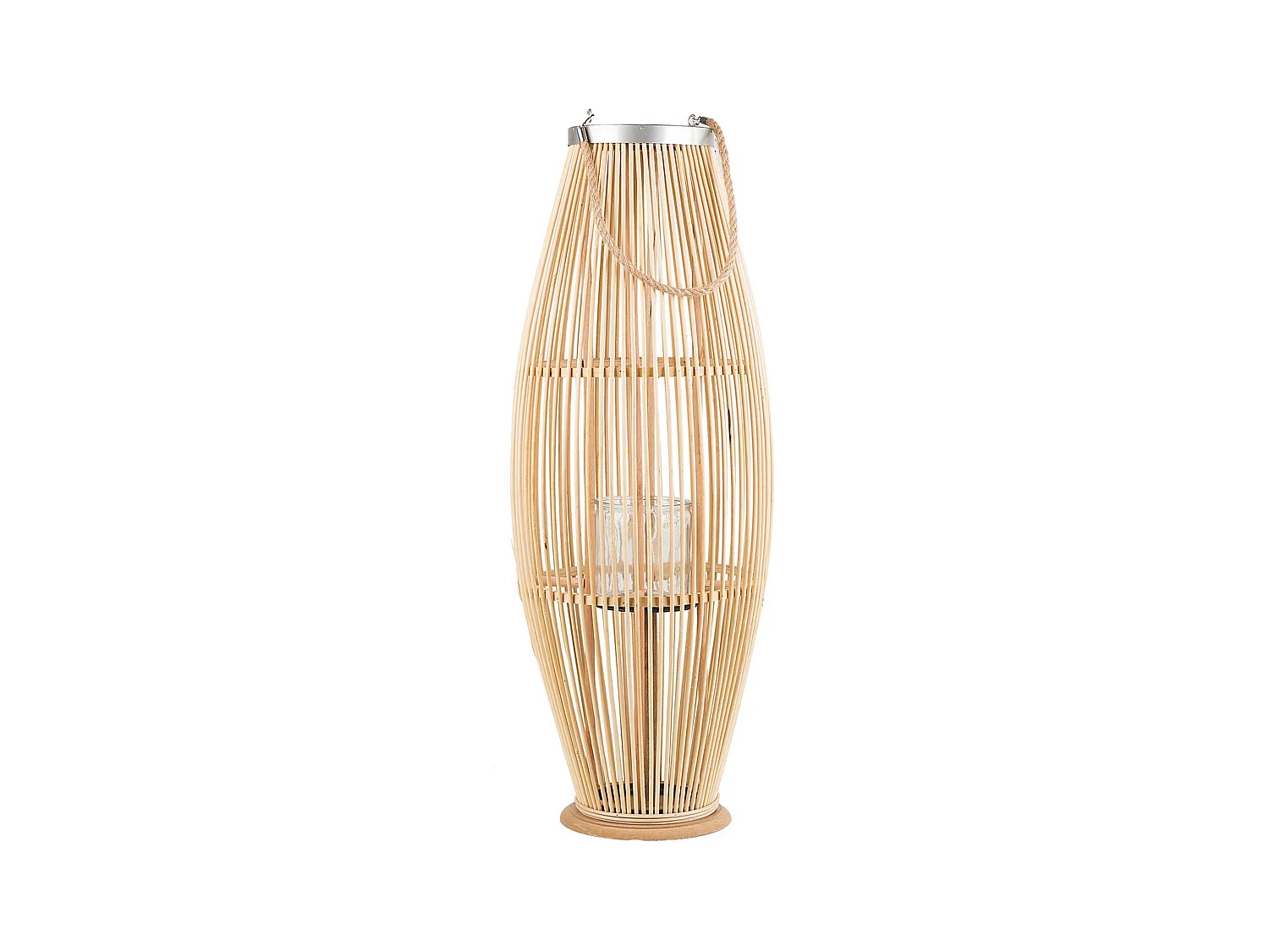 Lanterne TAHITI Bambou 84 cm Naturel