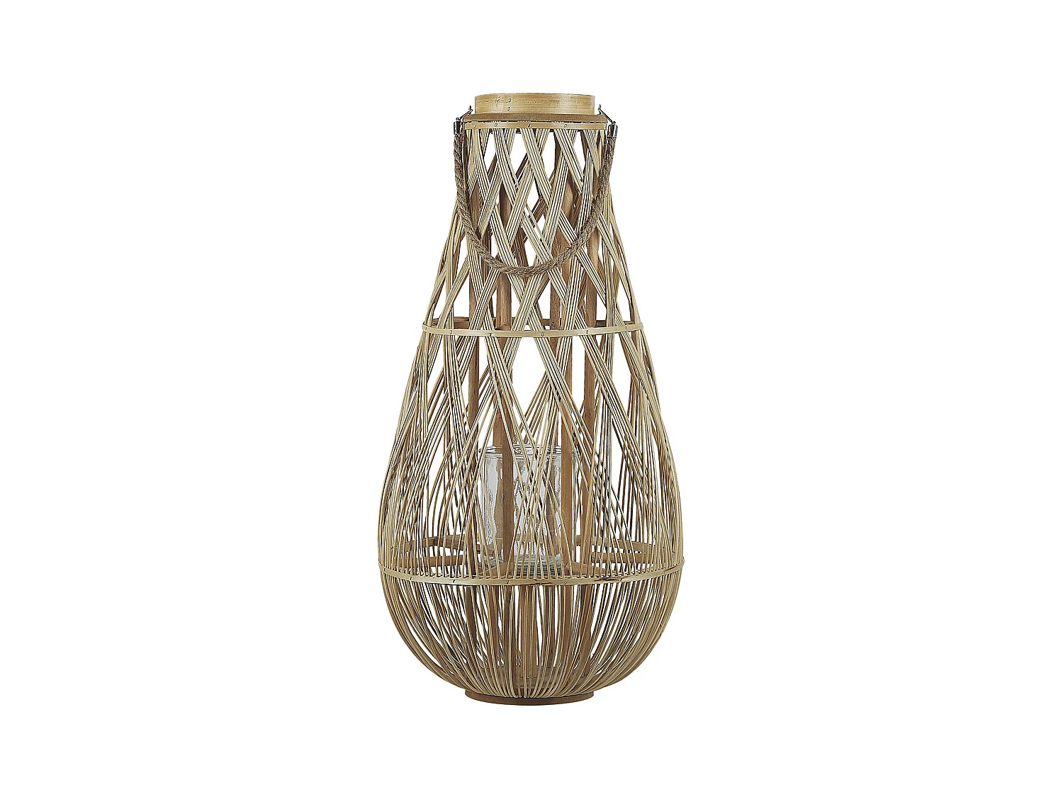 Lanterne TONGA Bambou 77 cm Naturel