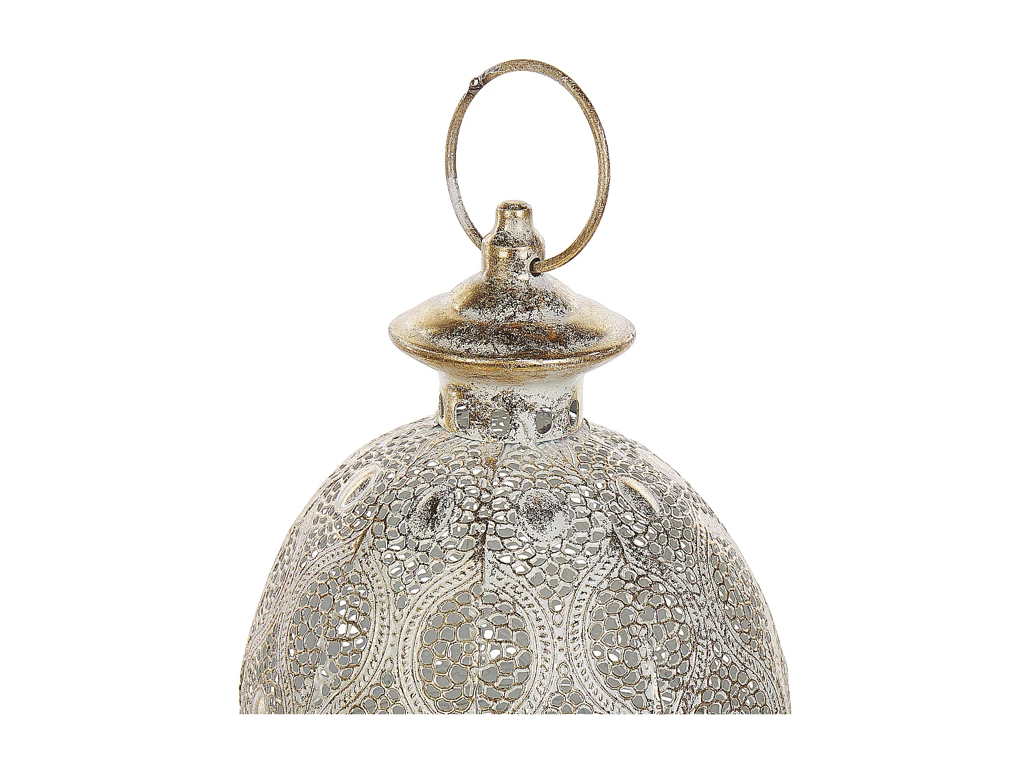 Lanterna AMORGOS Metallo 34 cm Oro