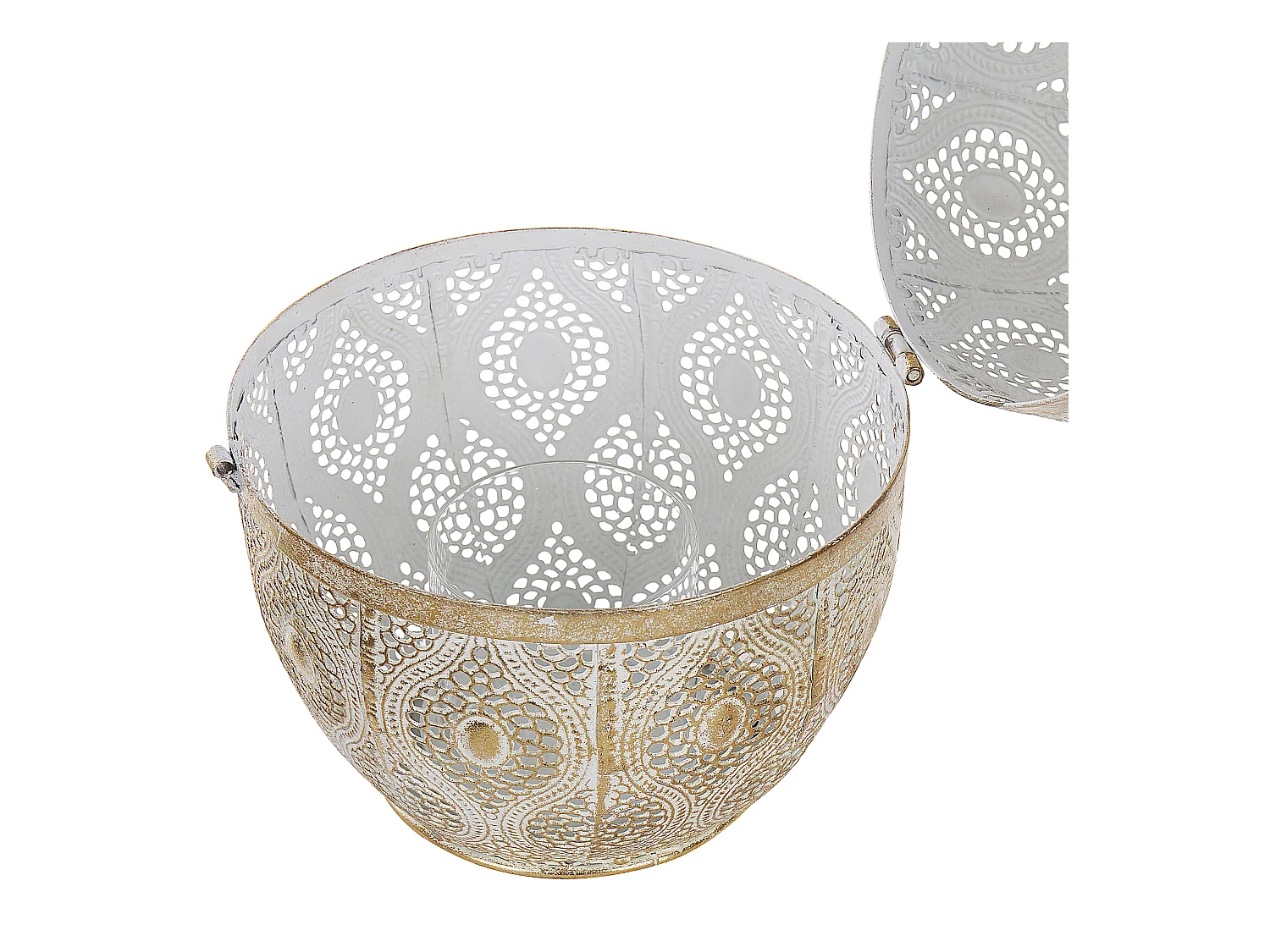 Lanterna AMORGOS Metallo 34 cm Oro