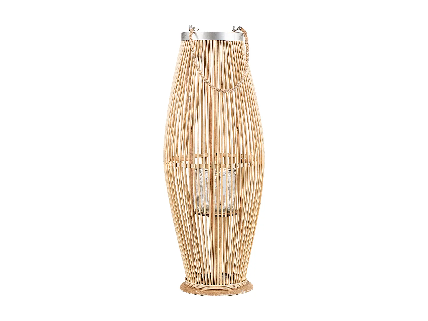 Lanterne TAHITI Bambou 72 cm Naturel