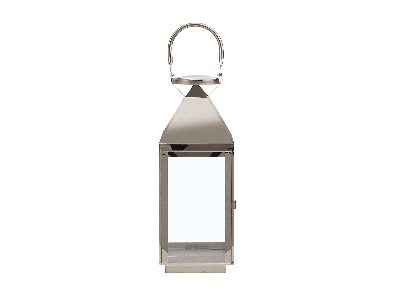 Lanterne BALI Acier inox 40 cm Argenté